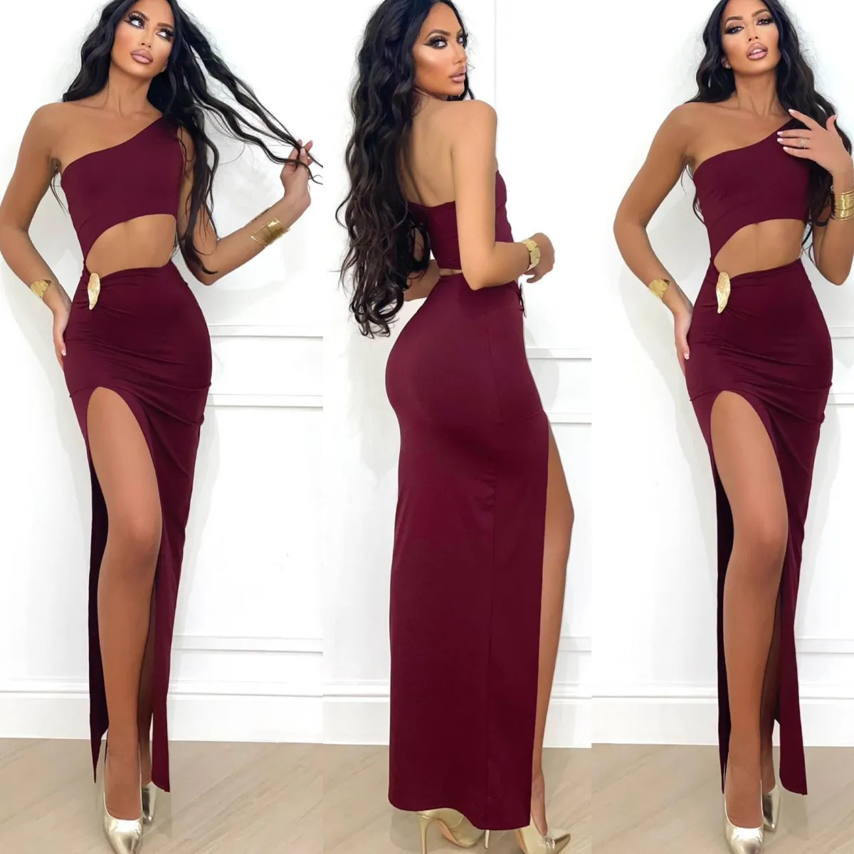 New Abito Atena bordeaux Abiti
