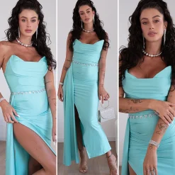 New Abito con scollo Tiffany Abiti