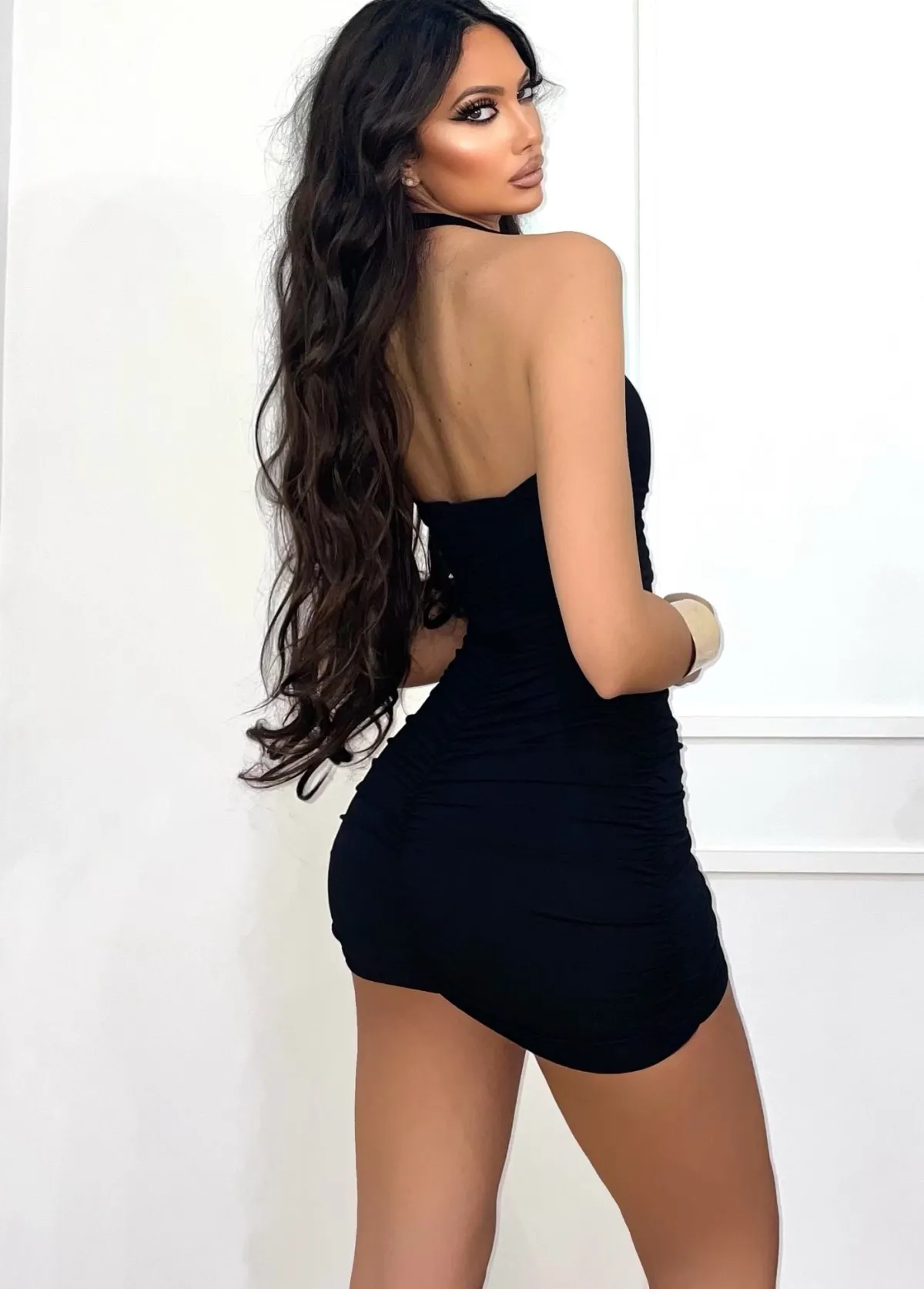 Fashion Abito push up con cuore nero Abiti