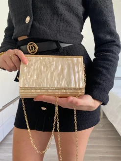Hot Bag in plexi oro Borse