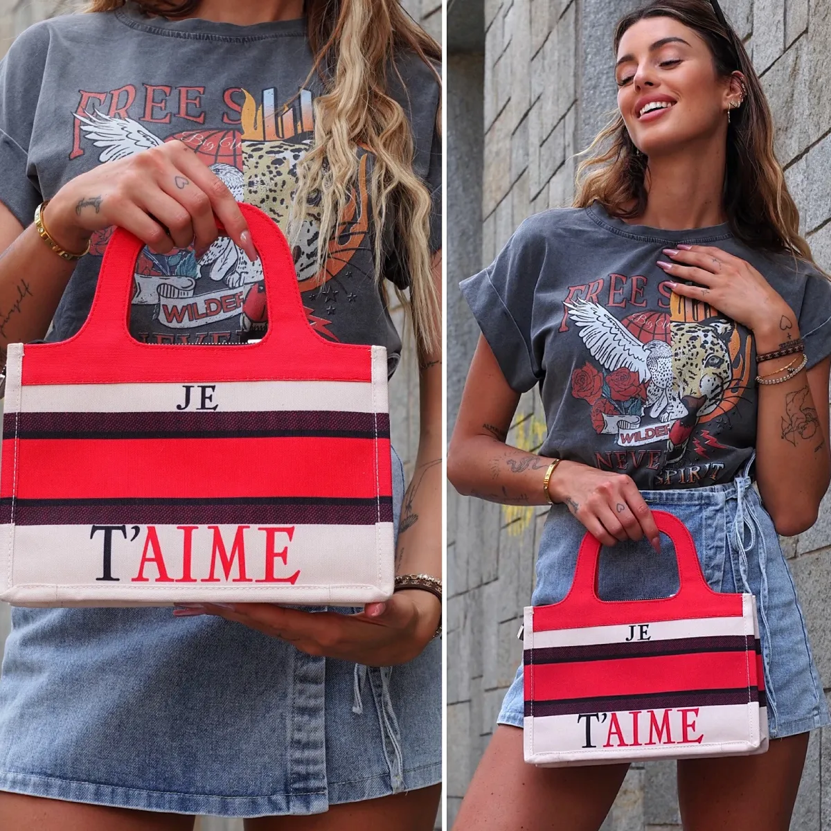 Clearance Bag Je T’aime Borse
