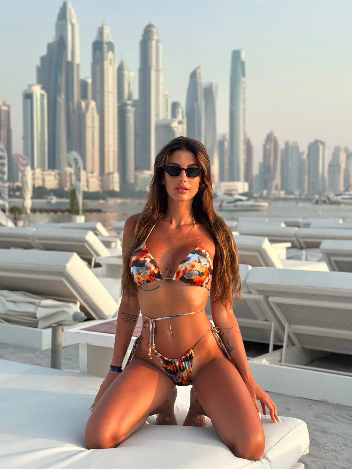 Clearance Bikini arancione sfumato Bikini|Bikini