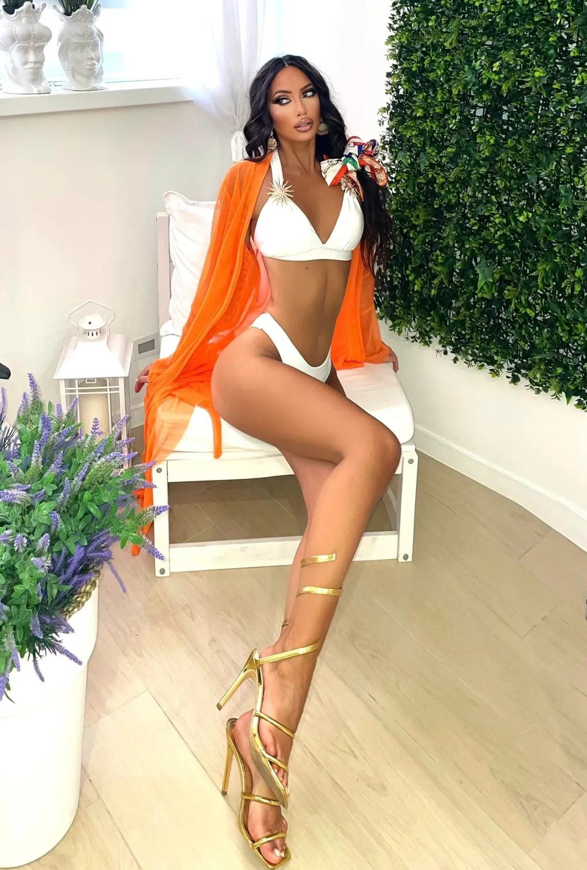 Online Bikini con sole bianco Bikini|Bikini