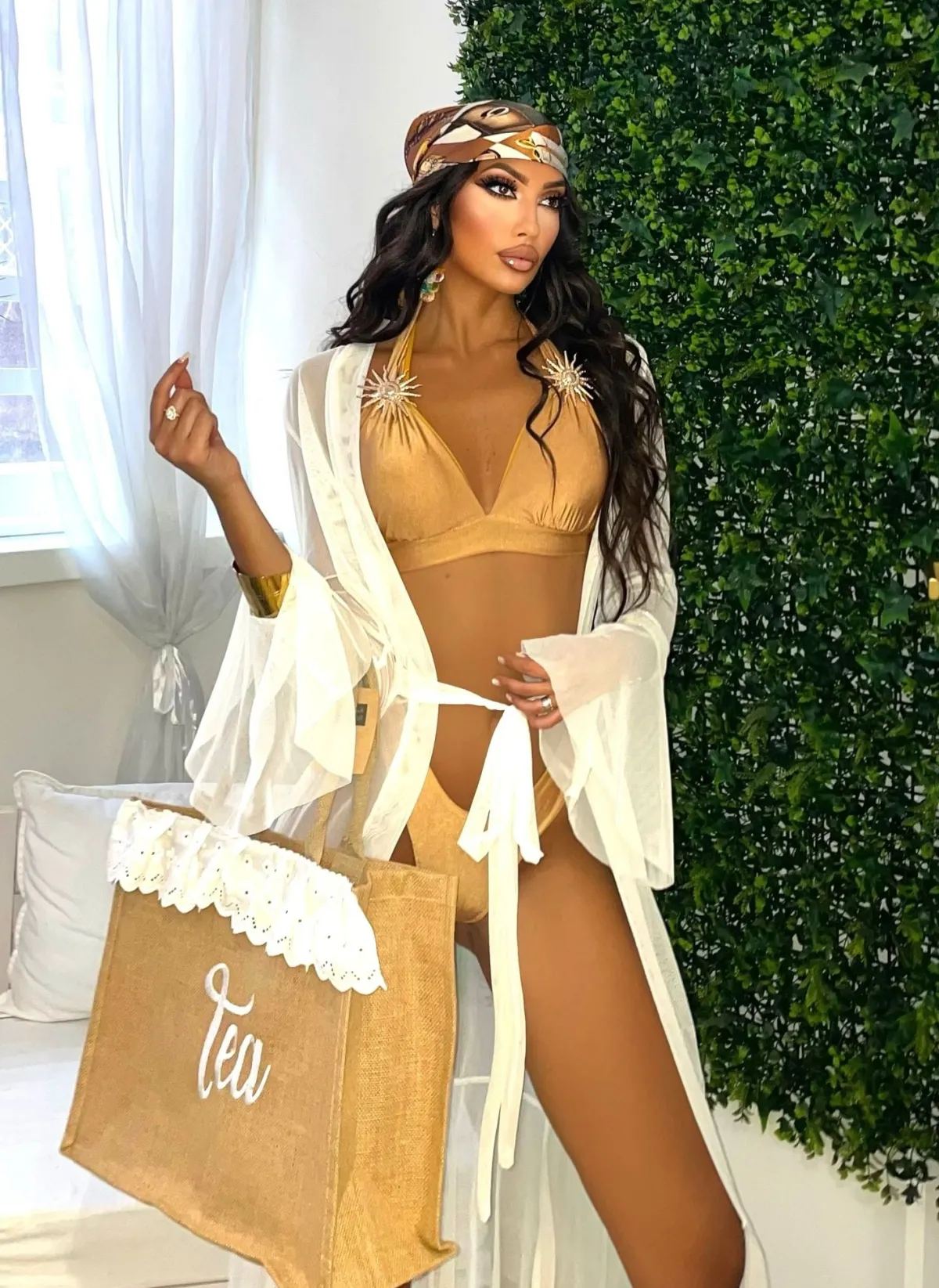 Hot Bikini con sole oro Bikini|Bikini