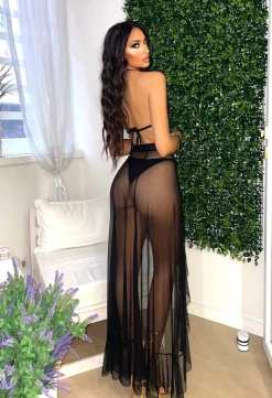 Hot Bikini tre pezzi nero Bikini|Bikini