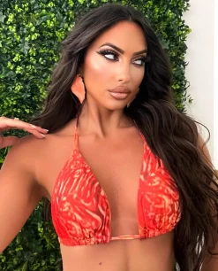 Hot Bikini Tropical Arancio Bikini|Bikini