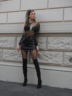 Best Body a rete con strass Body