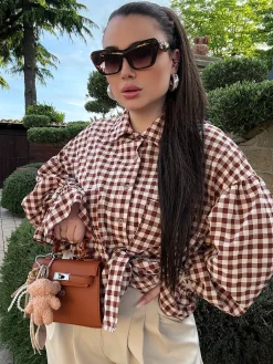 Sale Camicia a quadri Bluse & Top