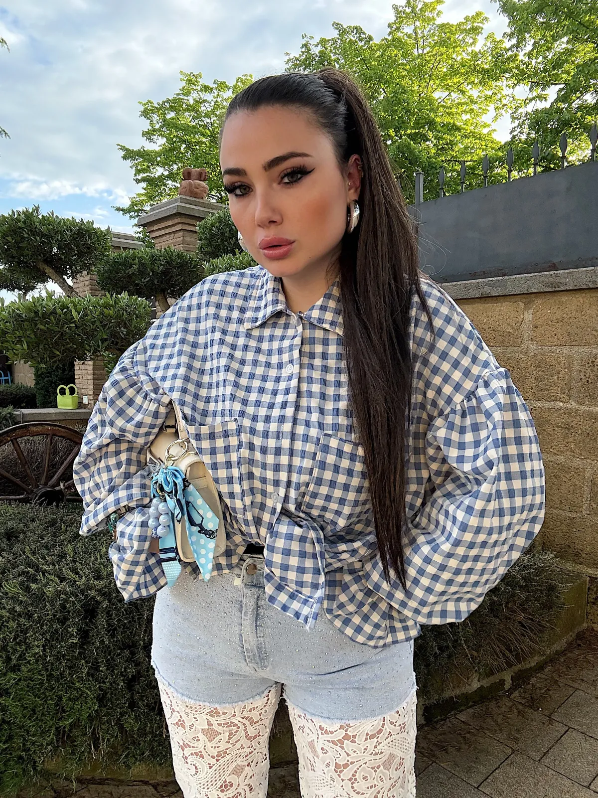 Sale Camicia a quadri Bluse & Top