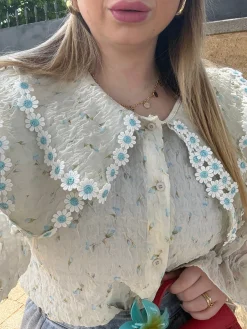 Fashion Camicia margherite Tiffany Bluse & Top