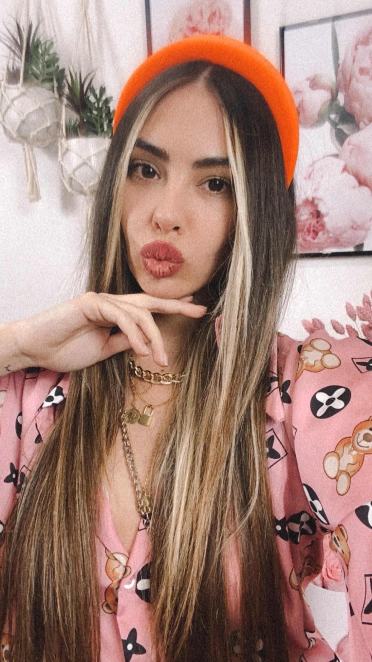Hot Cerchietto imbottito Orecchini