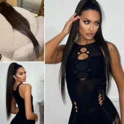 Outlet Coda #4 liscia con Coulisse Castano Scuro Code Basi Castane