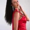 Hot Coda #6 Riccio afro con coulisse castano naturale Code Basi Castane