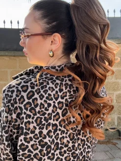 New Coda boccolosa vari colori 50cm Code Per Bionde|Code Basi Castane