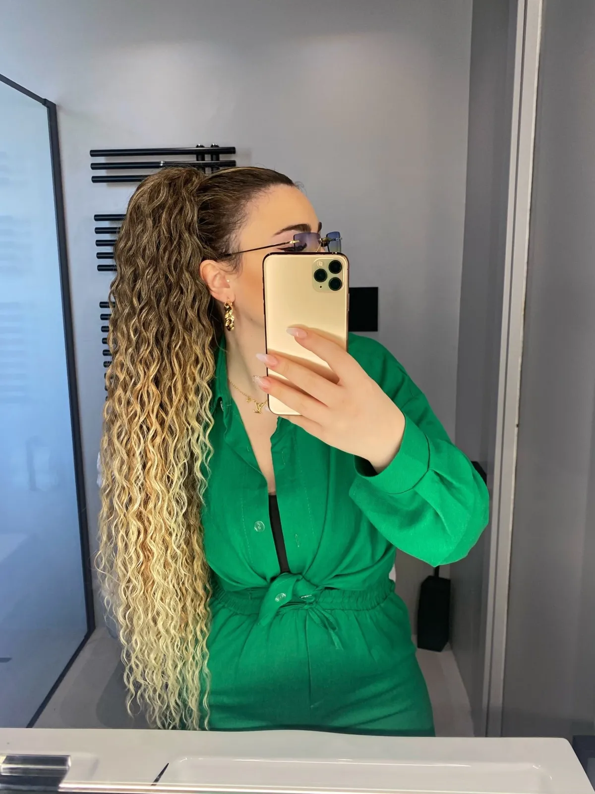 Sale Coda extra long 90cm Riccia con Coulisse vari colori Code Per Bionde|Code Basi Castane