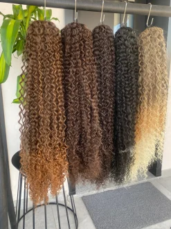 Fashion Coda Riccio afro con coulisse vari colori Code Per Bionde
