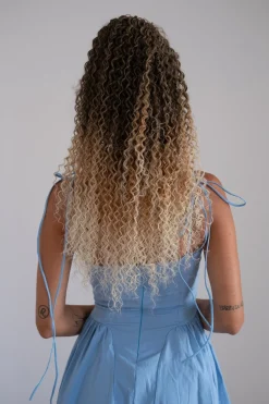 Fashion Coda Riccio afro con coulisse vari colori Code Per Bionde