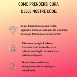 Best Coda #t2/27/613 Riccio Morbido con Coulisse Biondo degradè Code Per Bionde|Code Basi Castane