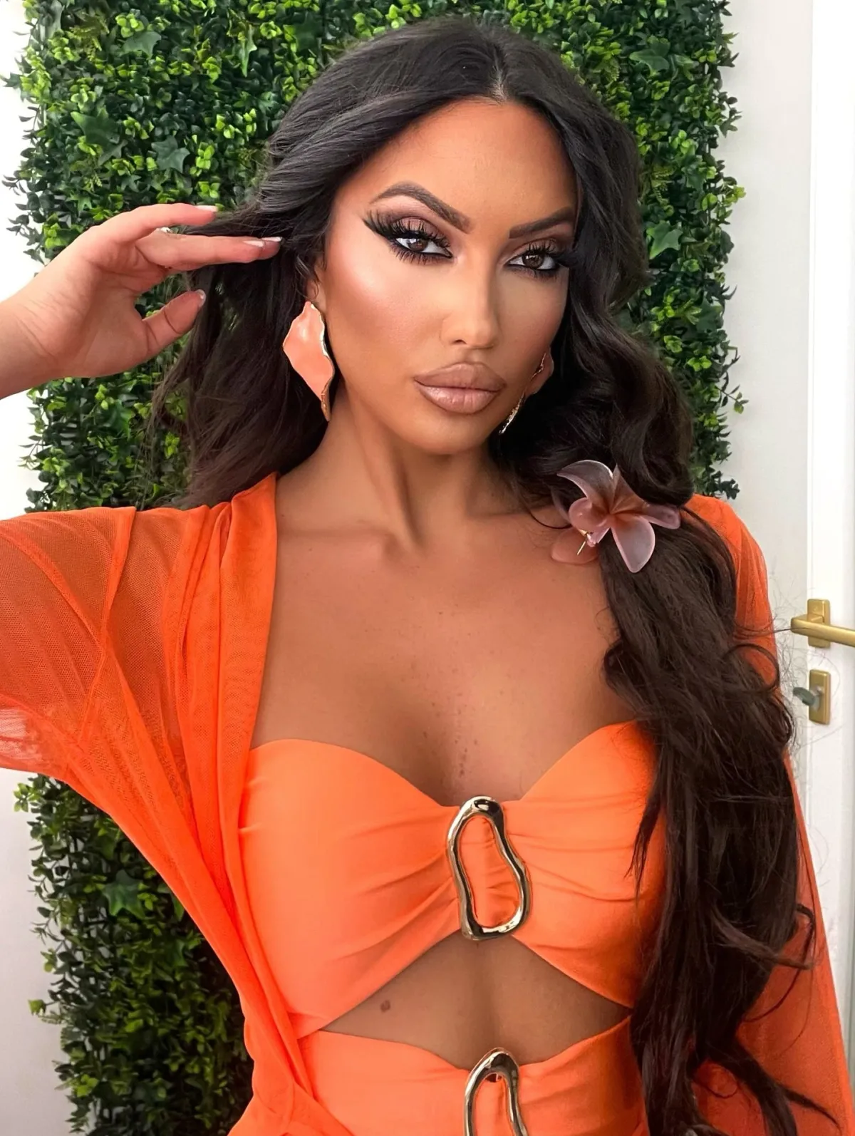New Copricostume in velo arancio Bikini|Bikini