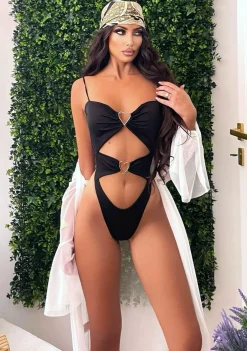 Online Copricostume in velo bianco Bikini|Bikini