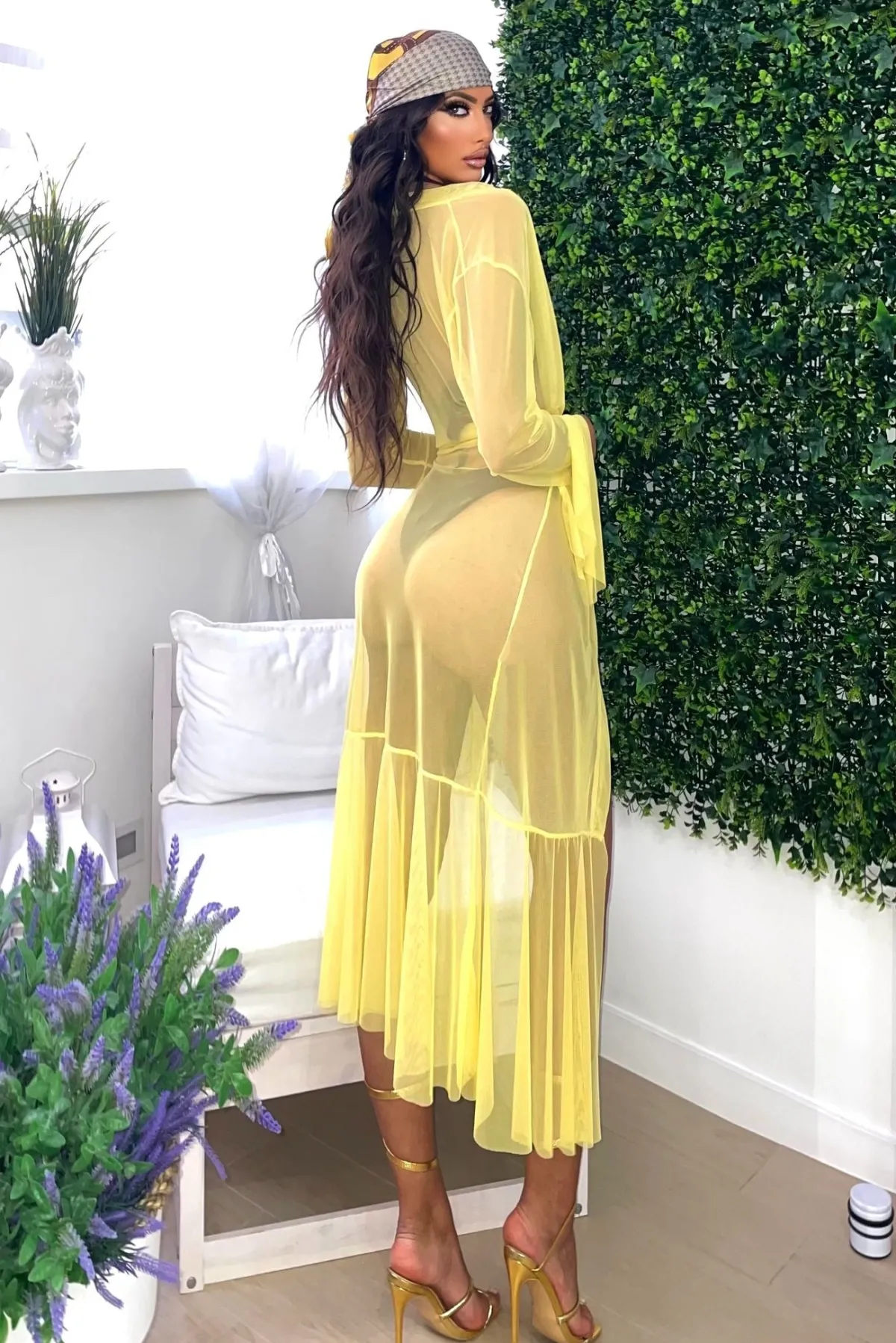 Hot Copricostume in velo giallo Bikini|Bikini