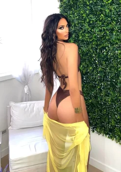 Hot Copricostume in velo giallo Bikini|Bikini