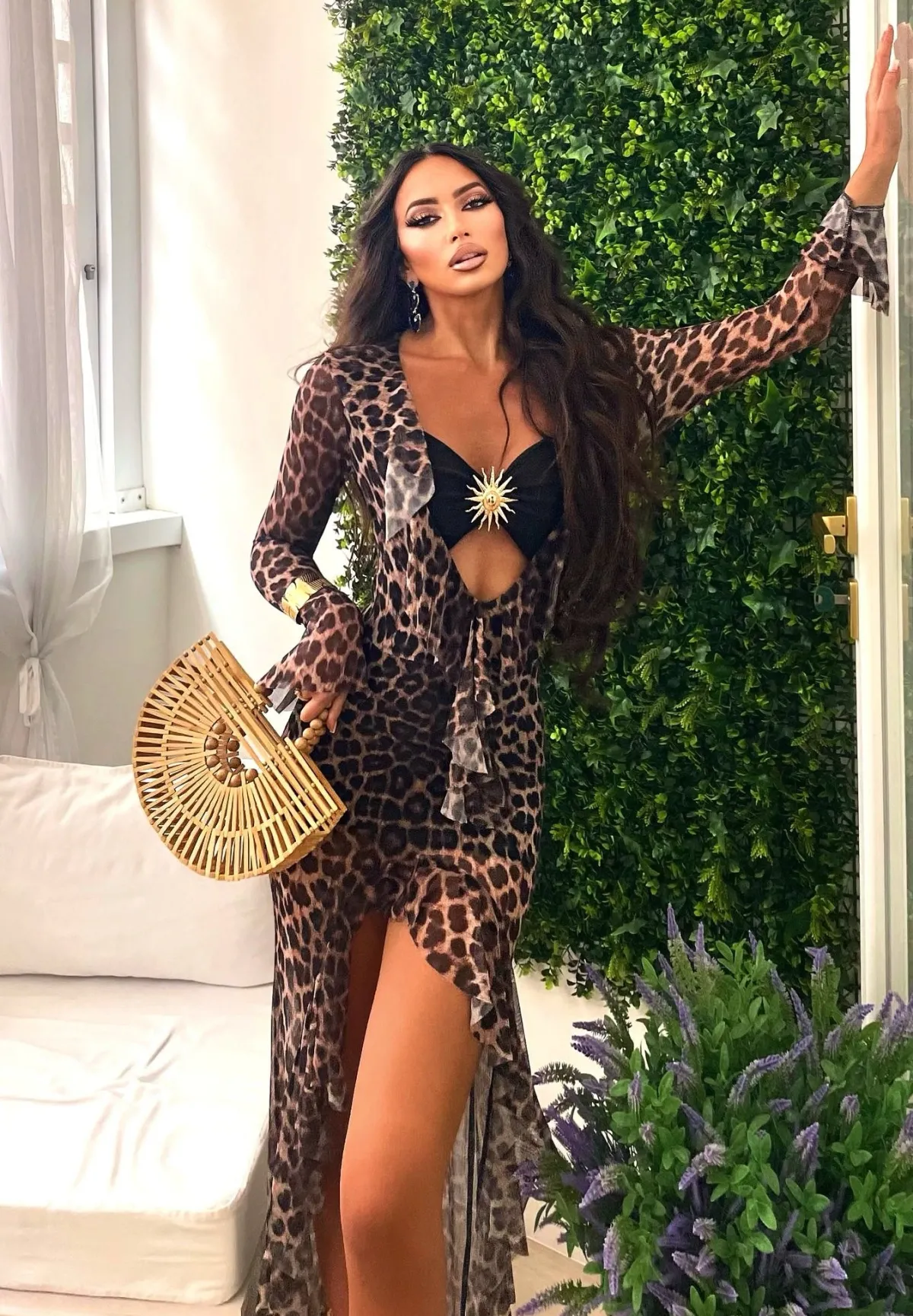 Discount Costume intero con sole nero Bikini|Bikini