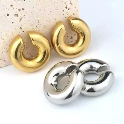 Online Ear cuff anello grande Orecchini