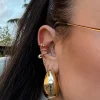 New Ear cuff con charme oro Orecchini