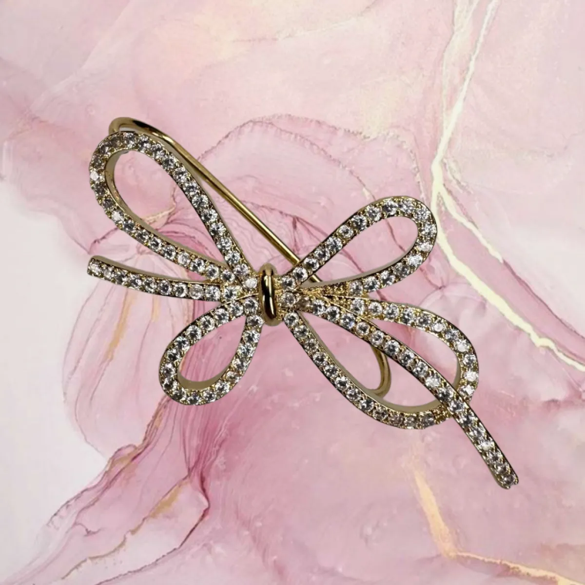 Fashion Ear cuff con fiocco Orecchini