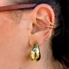 Outlet Ear cuff snake oro Orecchini