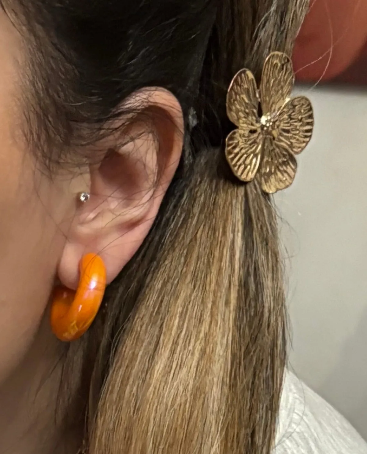 Hot Elastico per capelli con fiore Accessori Per Code|Bikini