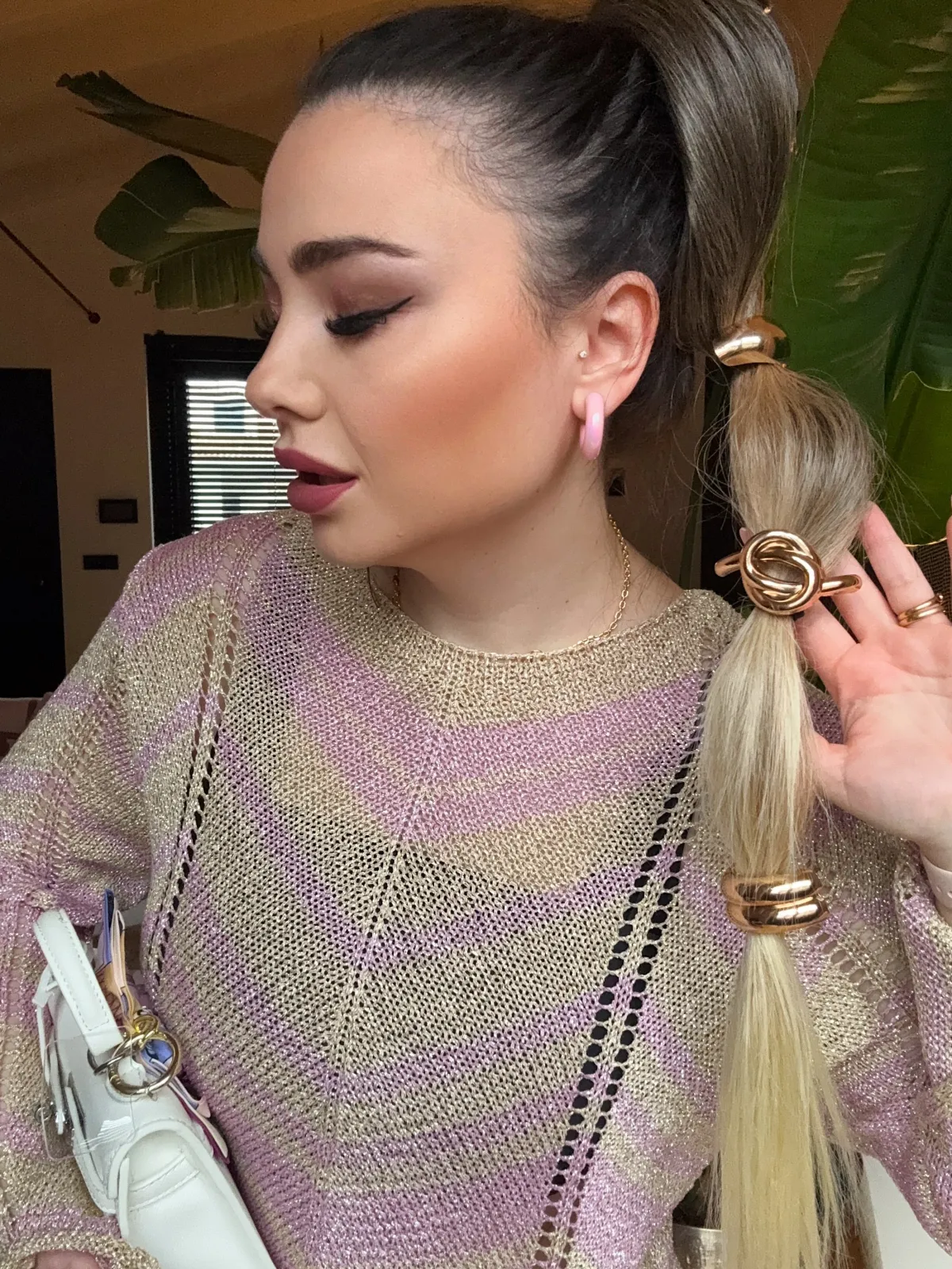 Hot Elastico per capelli con Nodo Accessori Per Code|Bikini