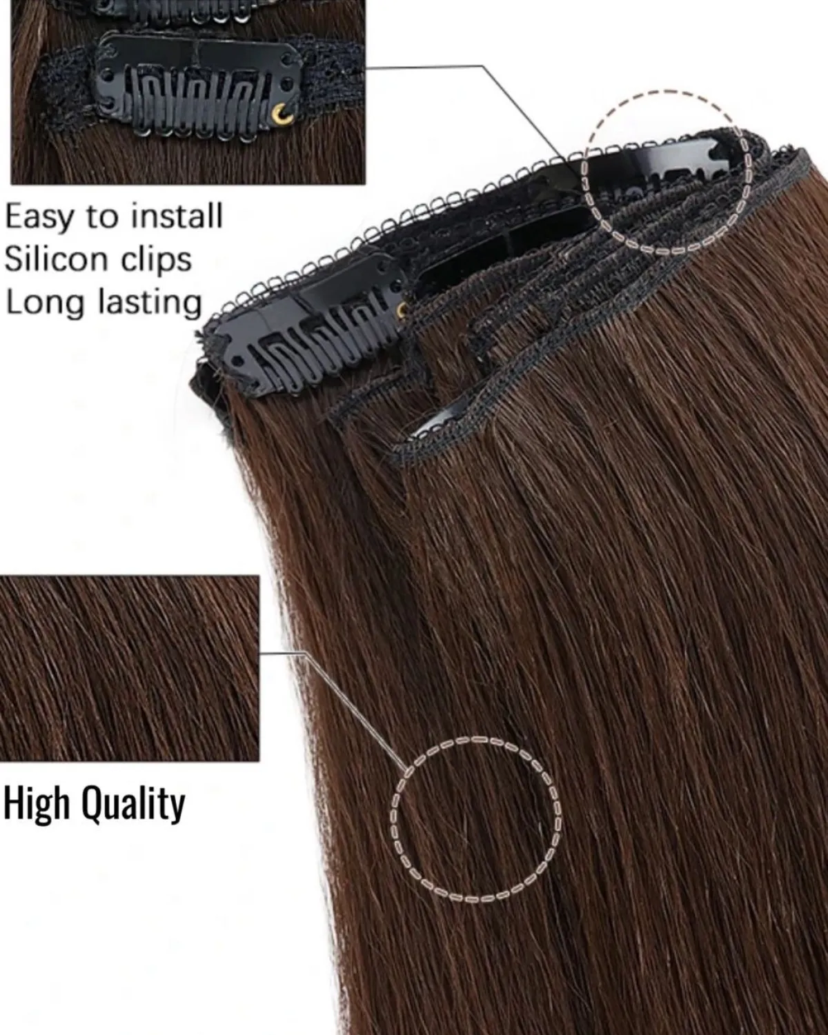 Discount Extension 7 clip liscia biondo platino Extension Bionde|Code Per Bionde