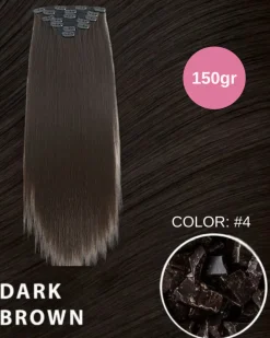 Sale Extension 150g lisce 7 clip vari colori Extension Bionde|Extension Nere