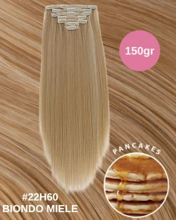 Sale Extension 150g lisce 7 clip vari colori Extension Bionde|Extension Nere