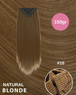 Sale Extension 150g lisce 7 clip vari colori Extension Bionde|Extension Nere
