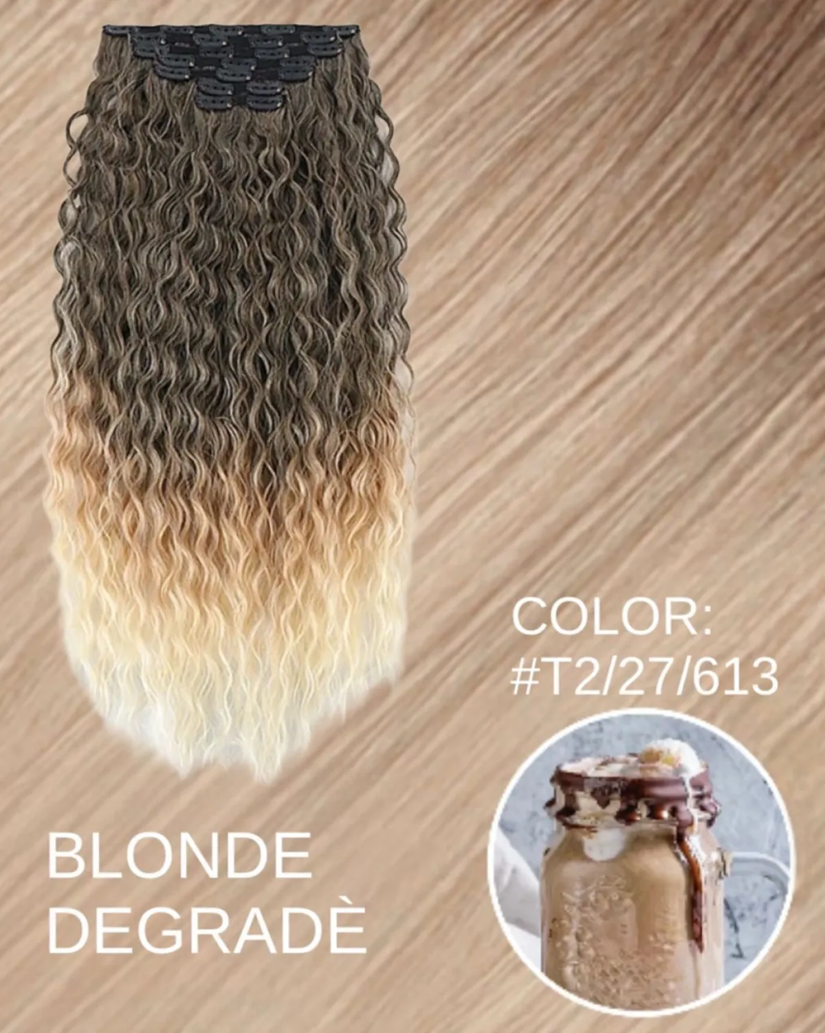 Sale Extension 150g lisce 7 clip vari colori Extension Bionde|Extension Nere