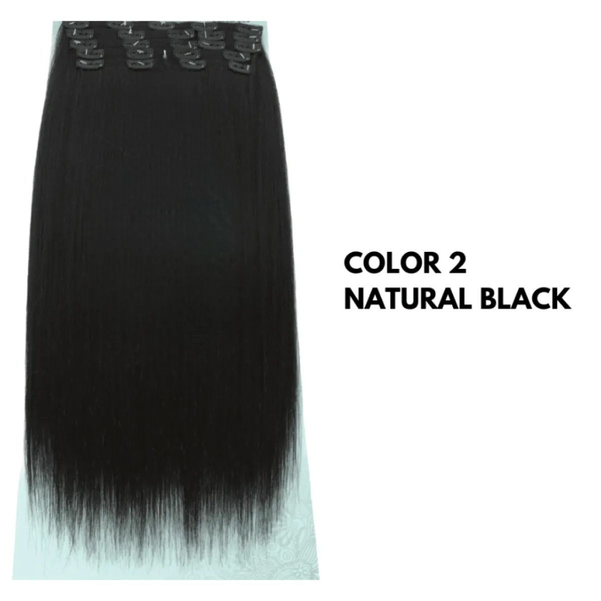 New Extension 228gr lisce 7 clip vari colori Extension Bionde|Extension Nere