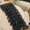 Online Maxi fascia 7 clip onde morbide con clip nero Extension Nere|Code Basi Nere