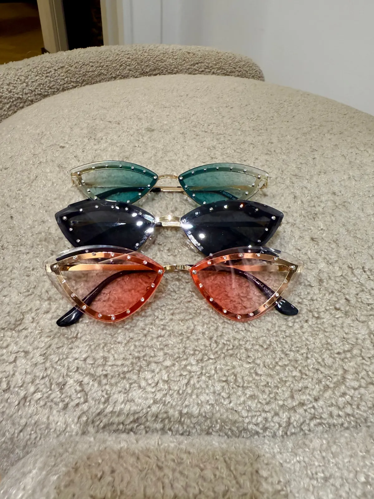 Hot Occhial cat con strass vari colori Occhiali