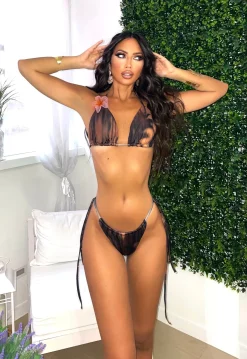 Sale Orecchini con perline cipria Orecchini|Bikini