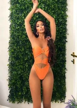 Fashion Orecchini onde corallo Bikini|Bikini