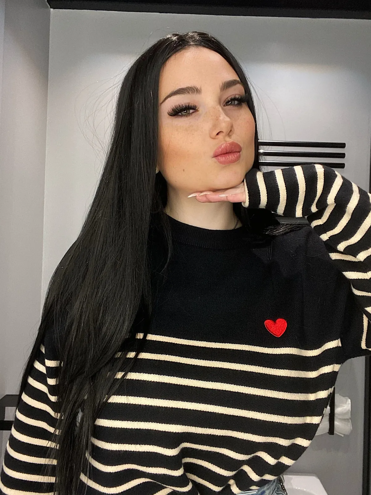 Best Parrucca liscia nero Code Basi Nere