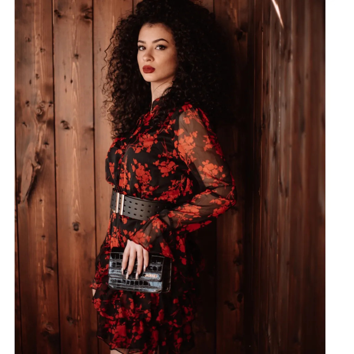 Sale Pochette croco con tracolla Borse