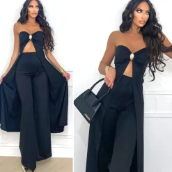 Hot Set Black Icon Completi & Tute