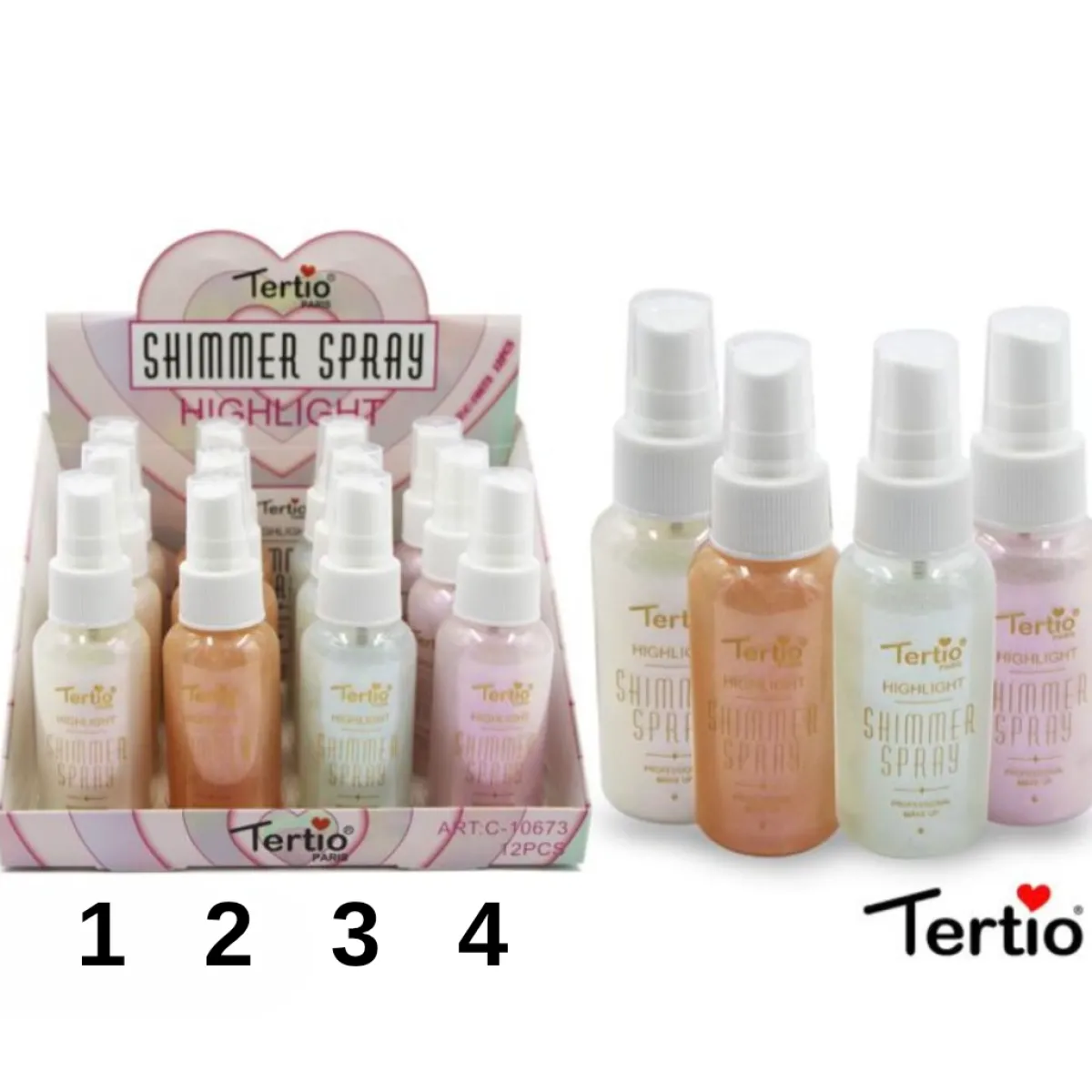 Online Shimmer Spray Illuminante Make-up