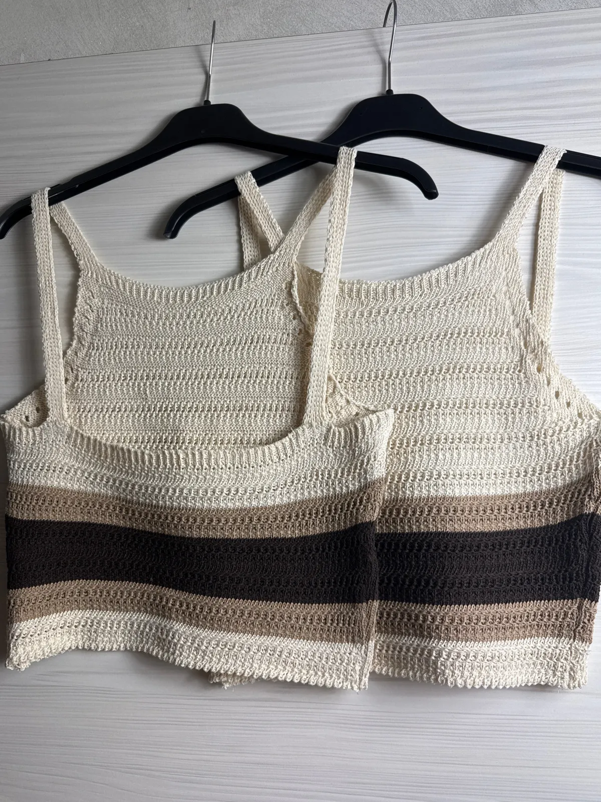 Outlet Top crochet nude Bluse & Top