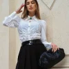Clearance Tracolla con chiusura a calamita effetto cassette Borse