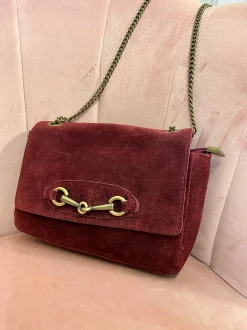 Fashion Tracolla in pelle con dettaglio oro vari colori Borse